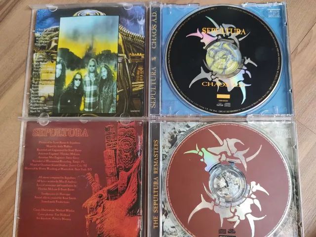 3 Cds Sepultura +1 Slayer  - Foto 2
