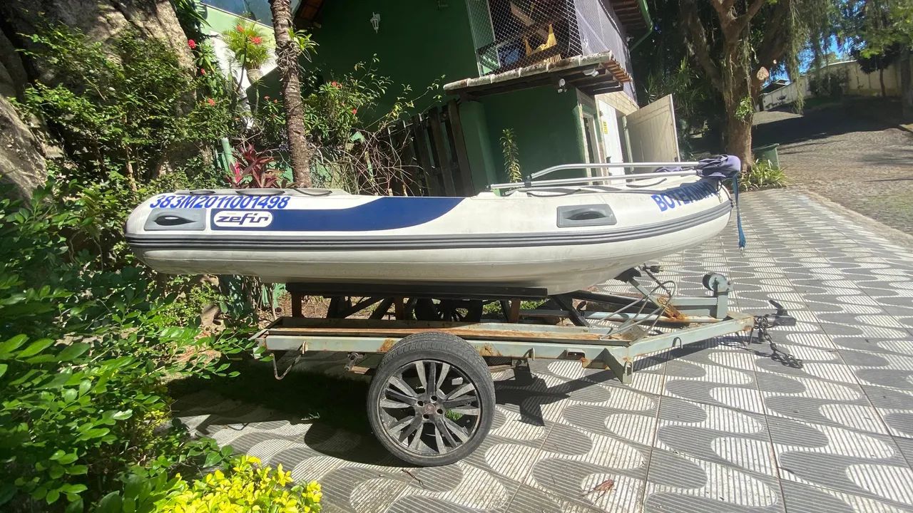 BOTE INFLÁVEL - ESTADO DE NOVO, COMO MOSTRAM AS FOTOS - Foto 6