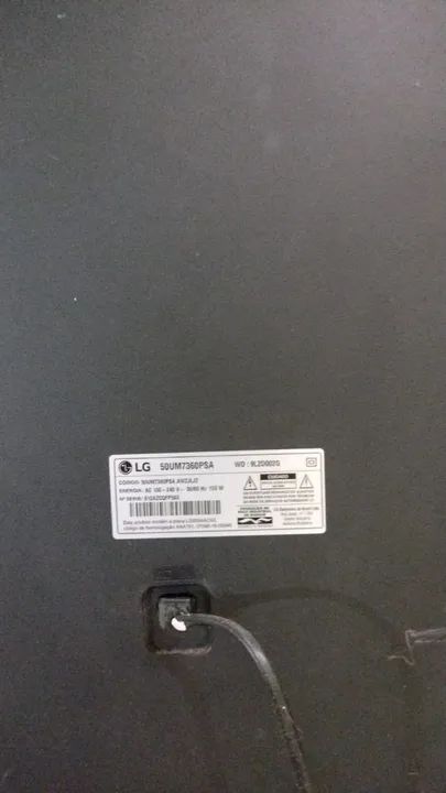 TV 50P TG LED SMART 4K COM DEFEITO - Foto 6