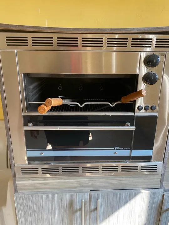 Churrasqueira a gás Fischer!