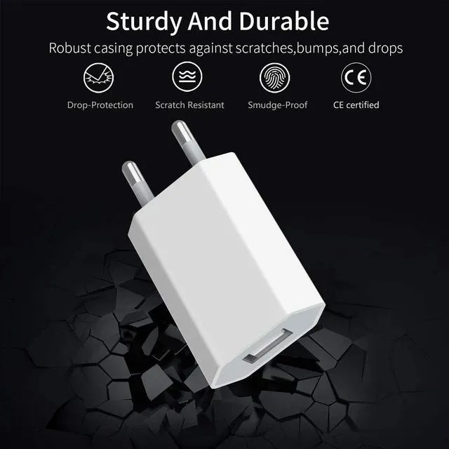Carregador de parede USB portátil - Foto 3