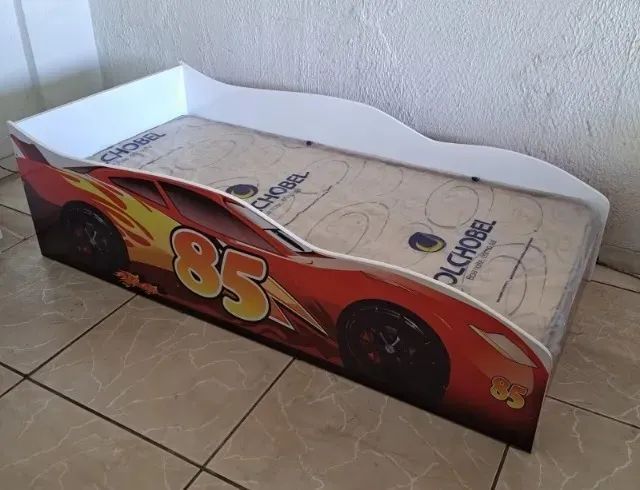 Cama Menino Infantil Tamanho Juvenil. São Produtos Novos Direto da Fábrica P/Sua Casa. - Foto 6