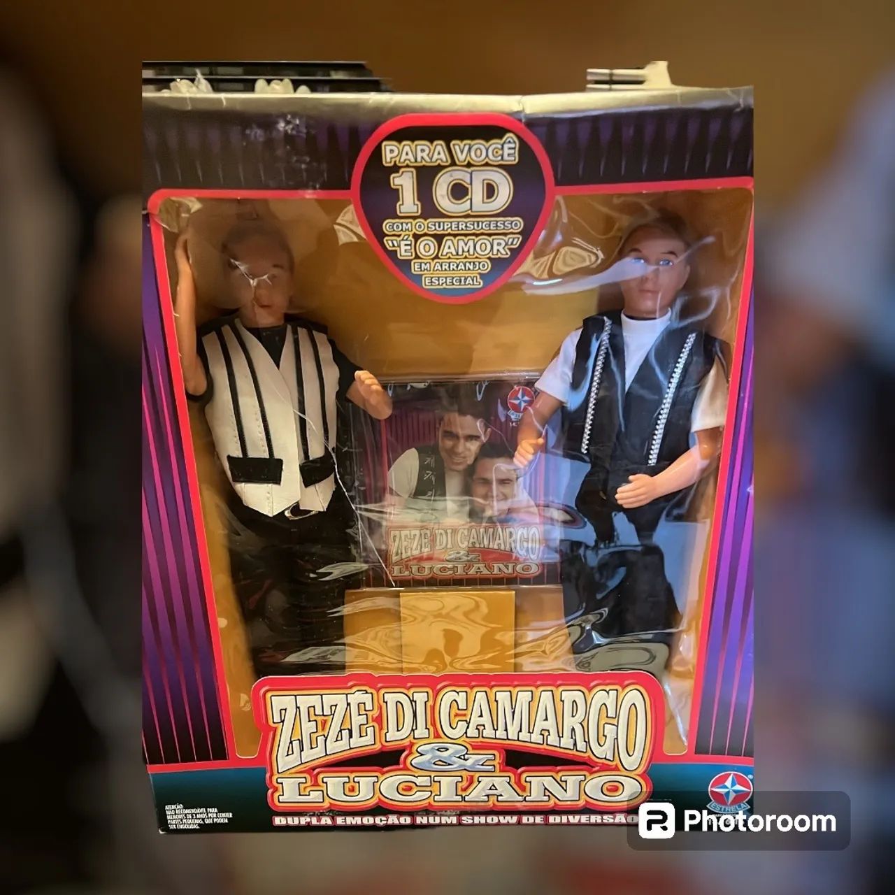Antigo boneco Zezé di Camargo e Luciano  - Foto 3