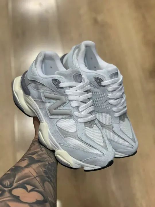 Tênis NEW BALANCE 9060 CINZA MASCULINO - Nº 34 AO 43