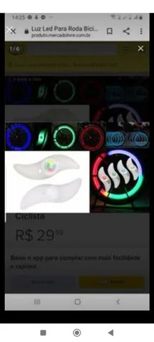 Luz de led bulmerangue para bike - Foto 4