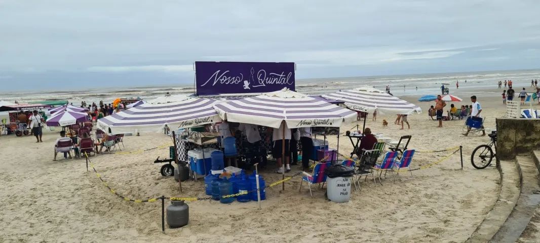 Apartamento na Praia do Caiçara em Praia Grande perto da praia - Foto 7