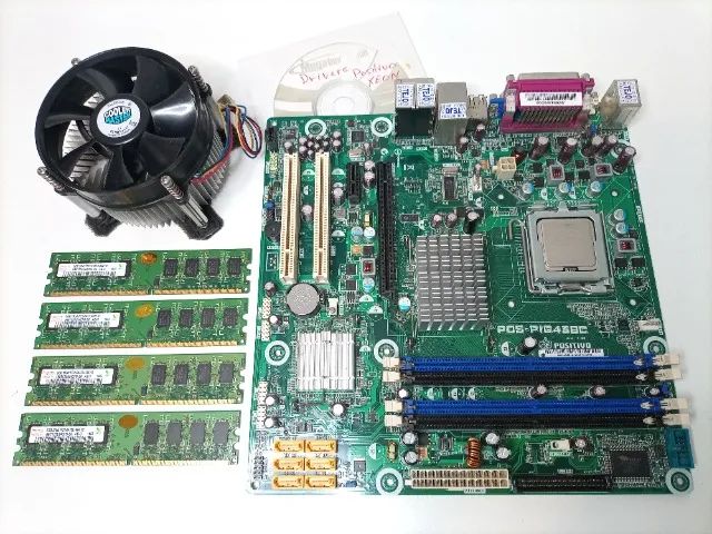 Kit Xeon E5450 - Placa Mãe Intel - Cooler - 8gb Ram.