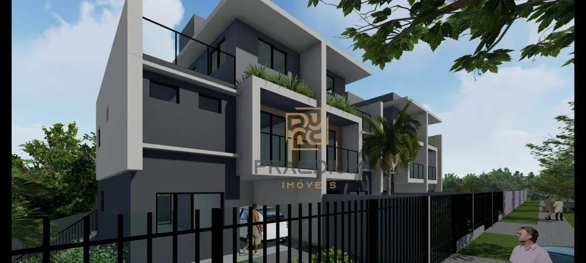 Sobrado à venda, 124 m² por R$ 641.000,00 - Atuba - Curitiba/PR