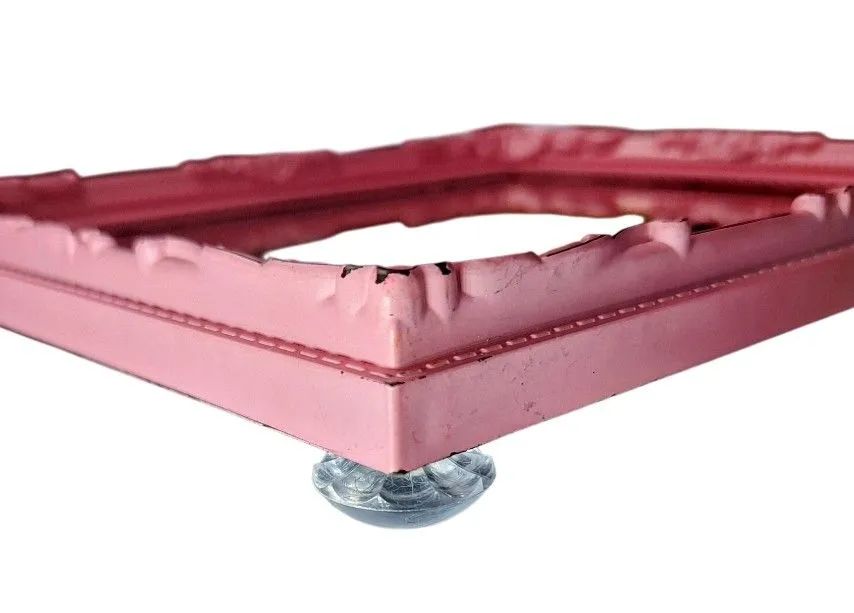 Bandeja Decorativa organizadora rosa com espelho Chaves e Objetos<br><br> - Foto 4