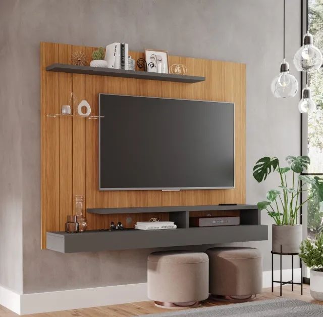 Painel Valencia, Para Tvs ate 50" Polegadas - Permobili - Foto 2