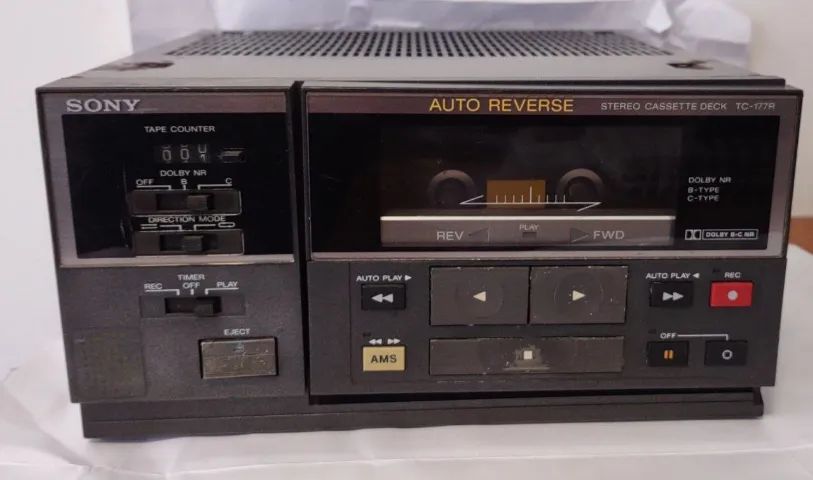 Módulo tape deck toca fitas Sony TC-177R - Leia atentamente a descrição do anúncio