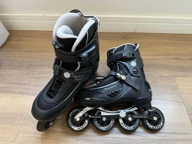 Patins Inline Jet Preto Traxart - Tam: 8 - Foto 5