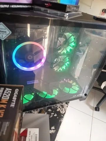 Pc Gamer Ryzen 5 3500x com a Rx580 8gb Novo montado Agora 1 Ano de Garantia - Foto 5