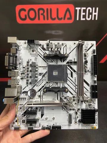 Placa Mãe B450M  AM4 DDR4 Duex (Nova, Garantia) Loja Gorilla Tech!