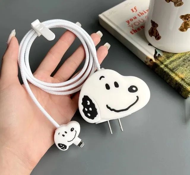 Case Protetora de Carregador e Cabo Iphone 18w\20w