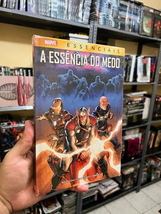 A Essência do Medo Marvel Essenciais  hq lacrada capa dura. - Foto 2