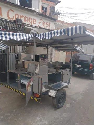 Reboque para lanches, baratas chips e churrasquinho  - Foto 2