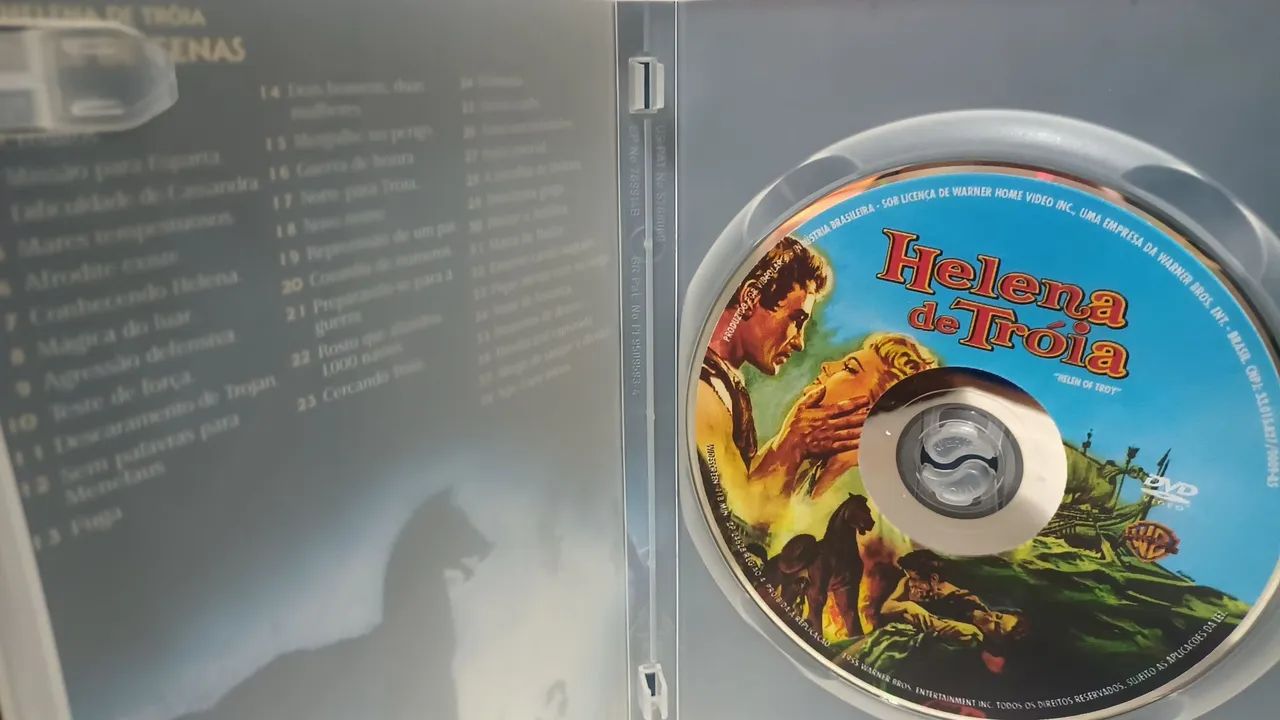 Helena de Tróia filme dvd  - Foto 2