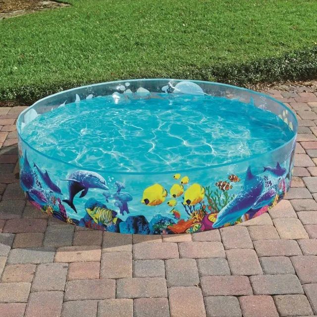 Piscina Infantil Redonda Bestway Fill'n Fun Odyssey Pool 946 Litros - Foto 2