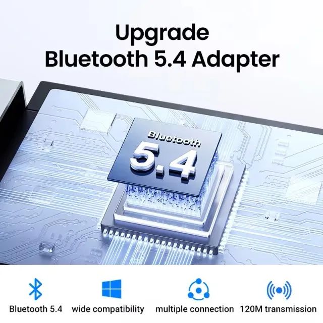 Adaptador Usb Ugreen Bluetooth 5.4 Fone Controle Xbox ps4 ps5 Pc - Foto 2