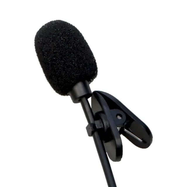 Microfone de Lapela P2 (Acompanha extensor 3m e Adaptador P3) - Foto 2