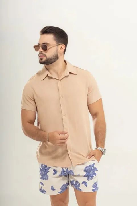 Camisas masculinas de botão  - Foto 5