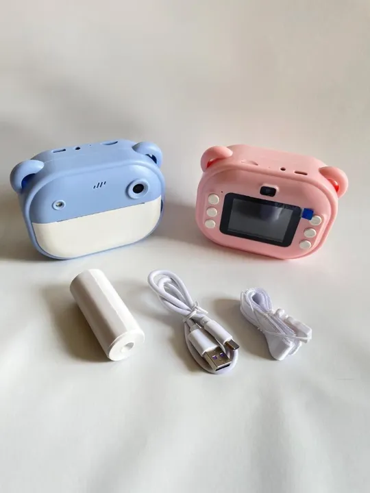 mini camera com impressora