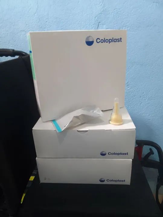 Dispositivo p incontinência urinária da Coloplat Caixa com 30 unidade 35Mn tamanho G  - Foto 3