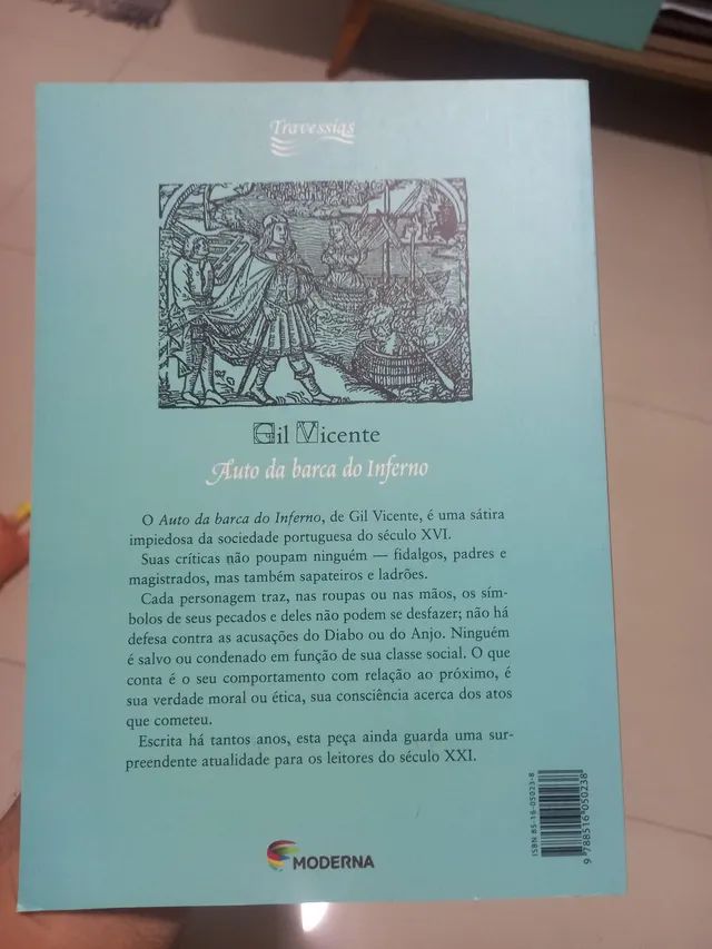 LIVRO AUTO DA BARCA DO INFERNO - Foto 2