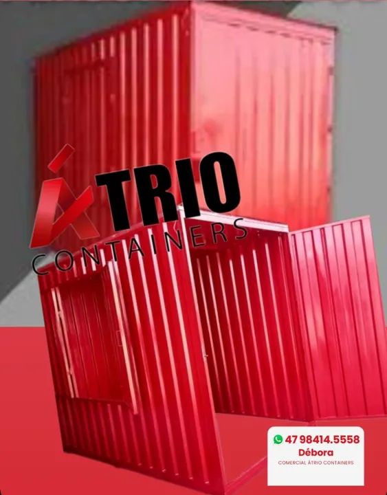 Container almoxarifado 3x2x2.20  - Foto 3