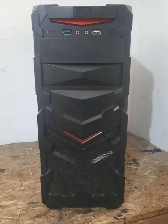 Gabinete Gamer preto  - Foto 3