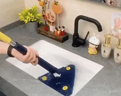 Esfregão Rotativo para Limpeza de Pisos