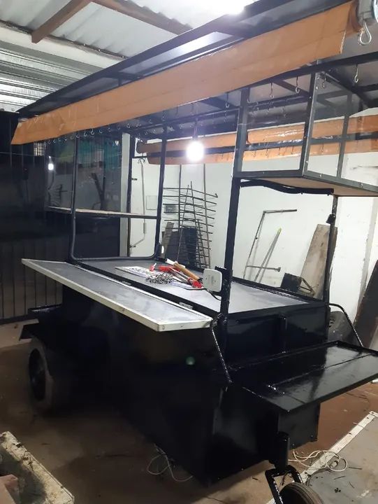 Oportunidade Trailer Semi Novo R$ 8.500 + ( Fritadeira Elétrica, Chapa com 2 Acendedores  - Foto 4