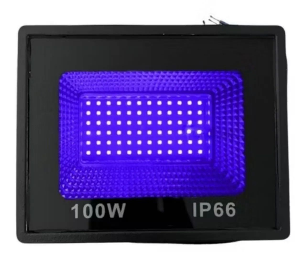 Refletor Minia Festasdj 100w Luz Negra Efeito Neon Bivolt