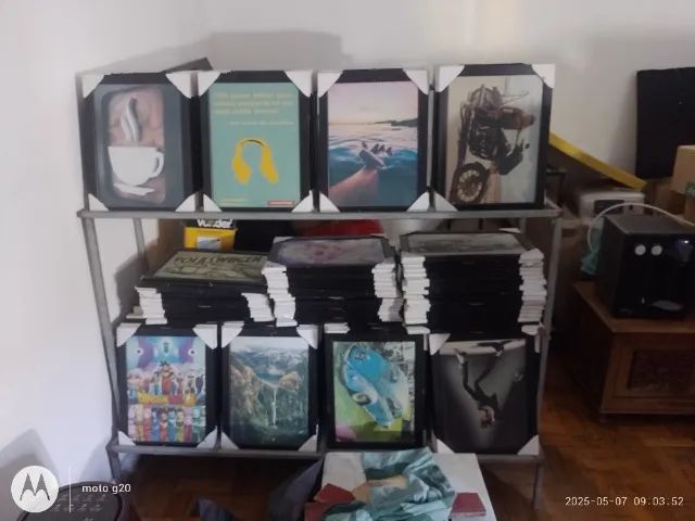 Lote de quadro de decoração 