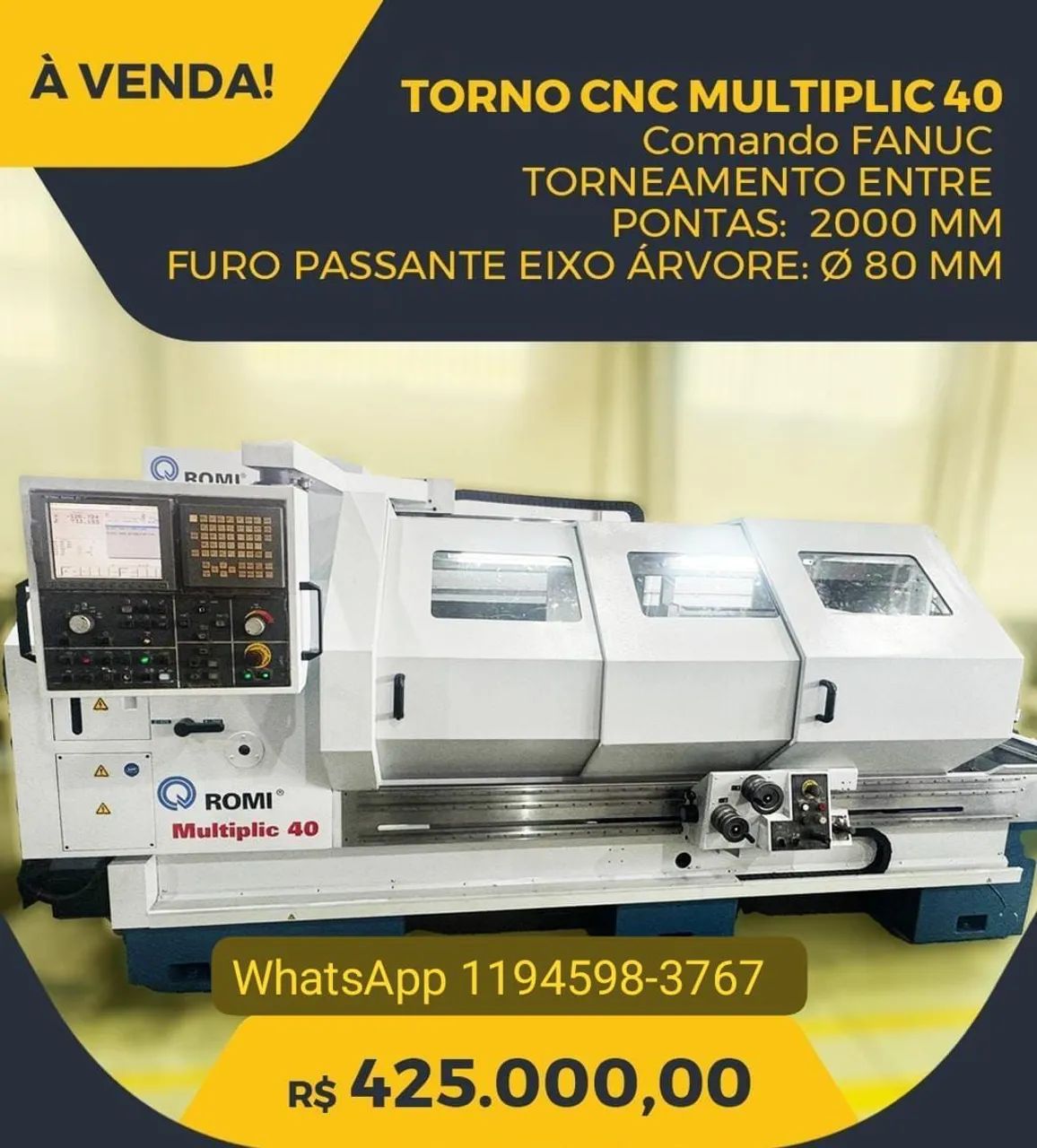 TORNO CNC MULTIPLIC 