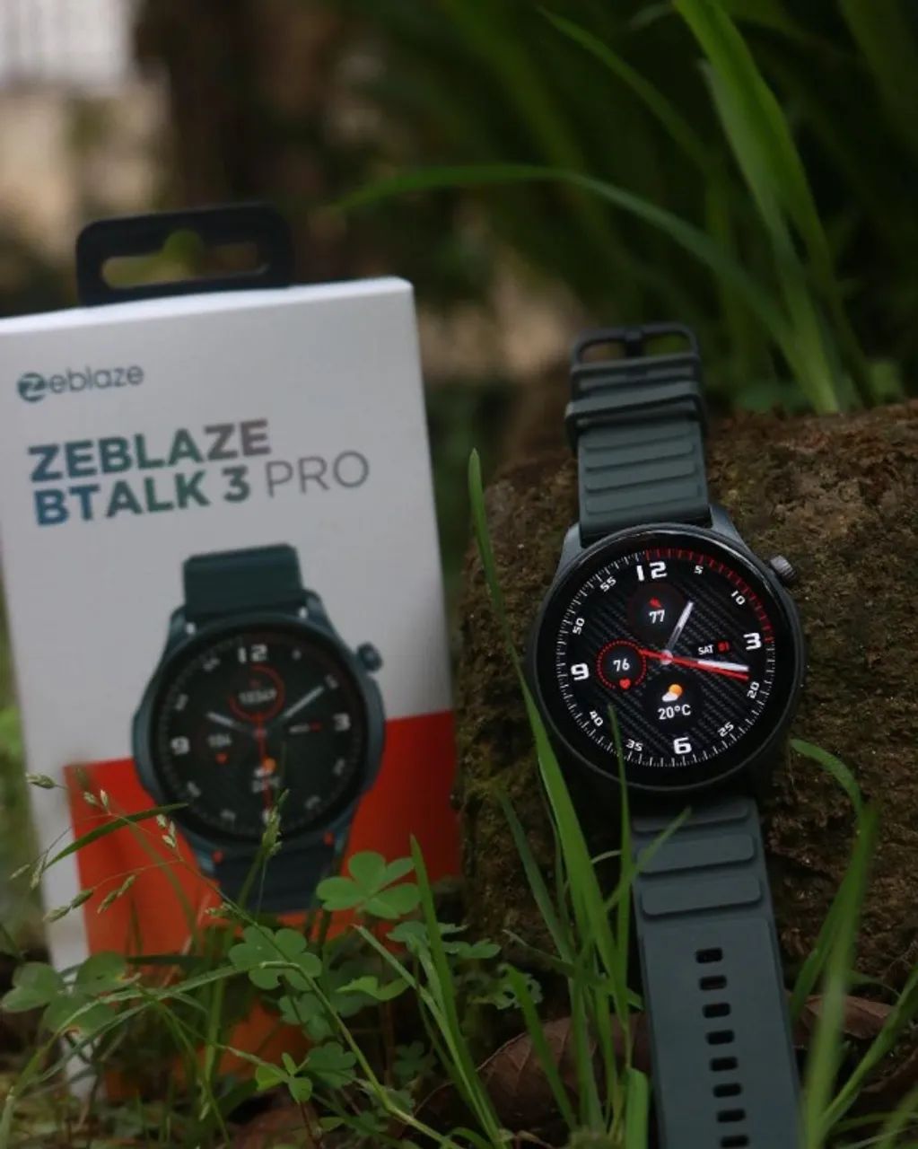 Montre Connectée Zeblaze Btalk 3 Pro S - Écran AMOLED HD, Appels Bluetooth, Suivi Santé (Neuf)