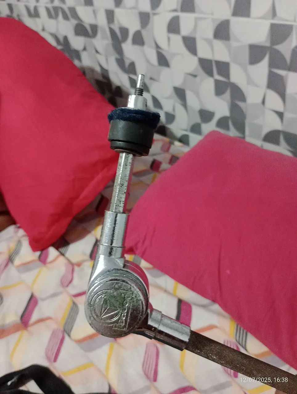 Estante extensor de prato de bateria  - Foto 5