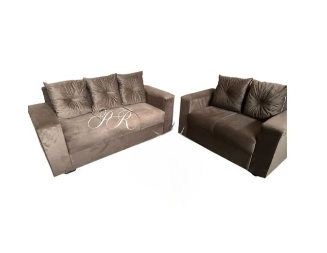 Conjunto Sofá 2 e 3 lugares apenas 680,00 - Foto 3