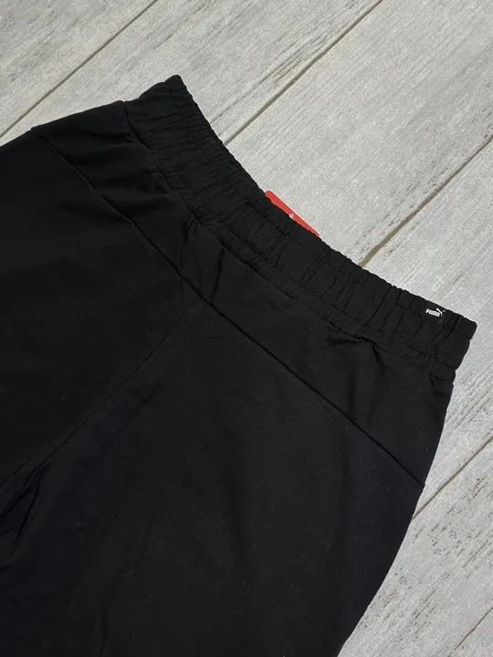 Bermuda Puma Moletom - Preto - Foto 3