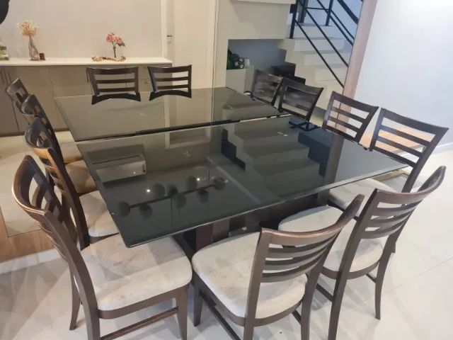 Mesa de jantar com 6 cadeiras 64315088057857120