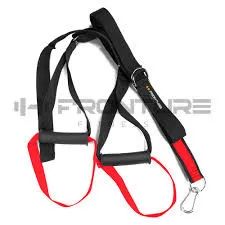 Kit Para Treino Funcional Treino Em Casa Trx Fita Suspensao Vermelho