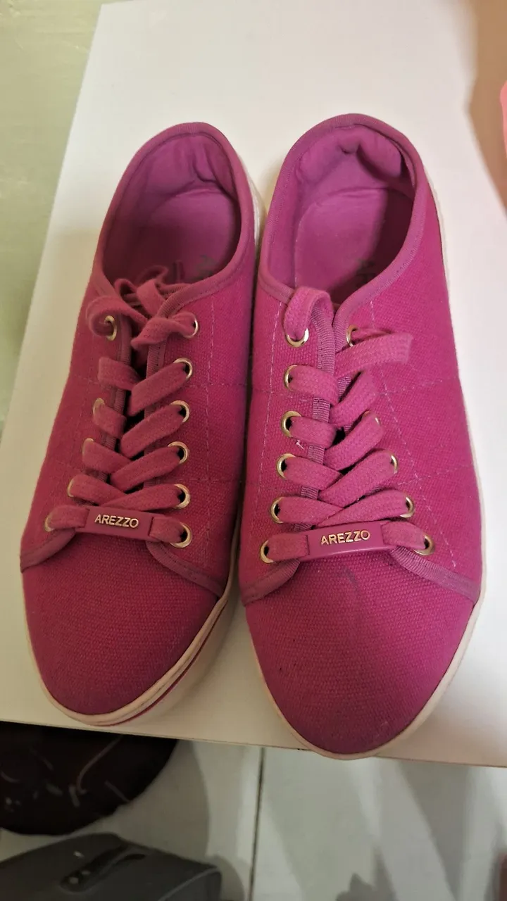 Tênis Arezzo Rosa - Conforto e Estilo