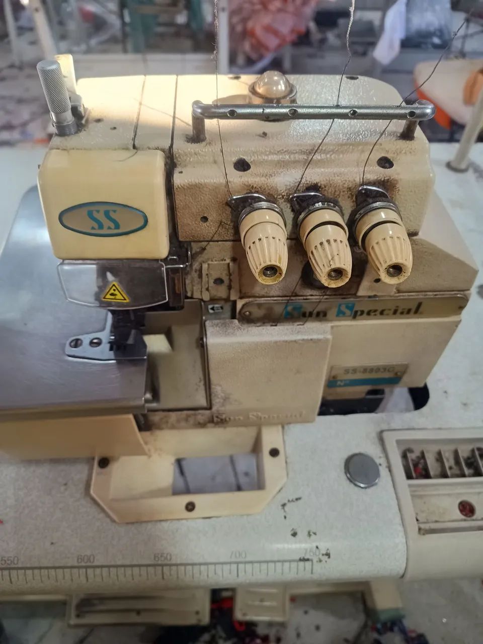 Máquina de Costura Overloque Sun Special SS-8803G (3 Fios ) - Foto 2