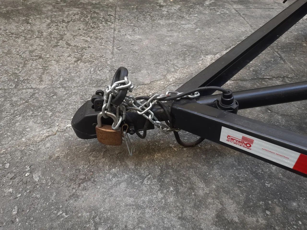 CARRETA PARA 3 MOTOS NOVA REFORÇADA  - Foto 3