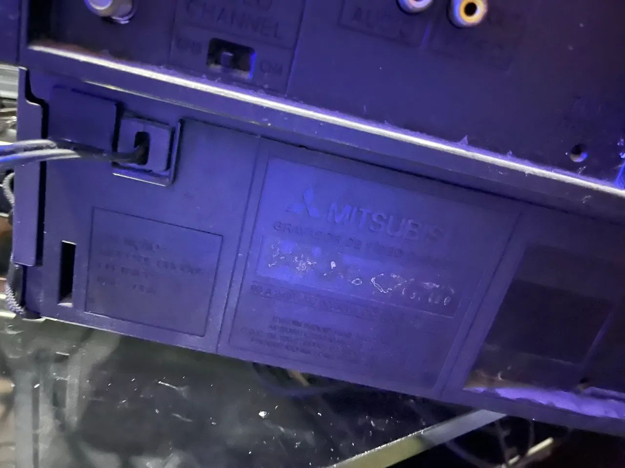 Dois vídeos Cassete Mitsubishi antigos c/ defeito - Foto 3