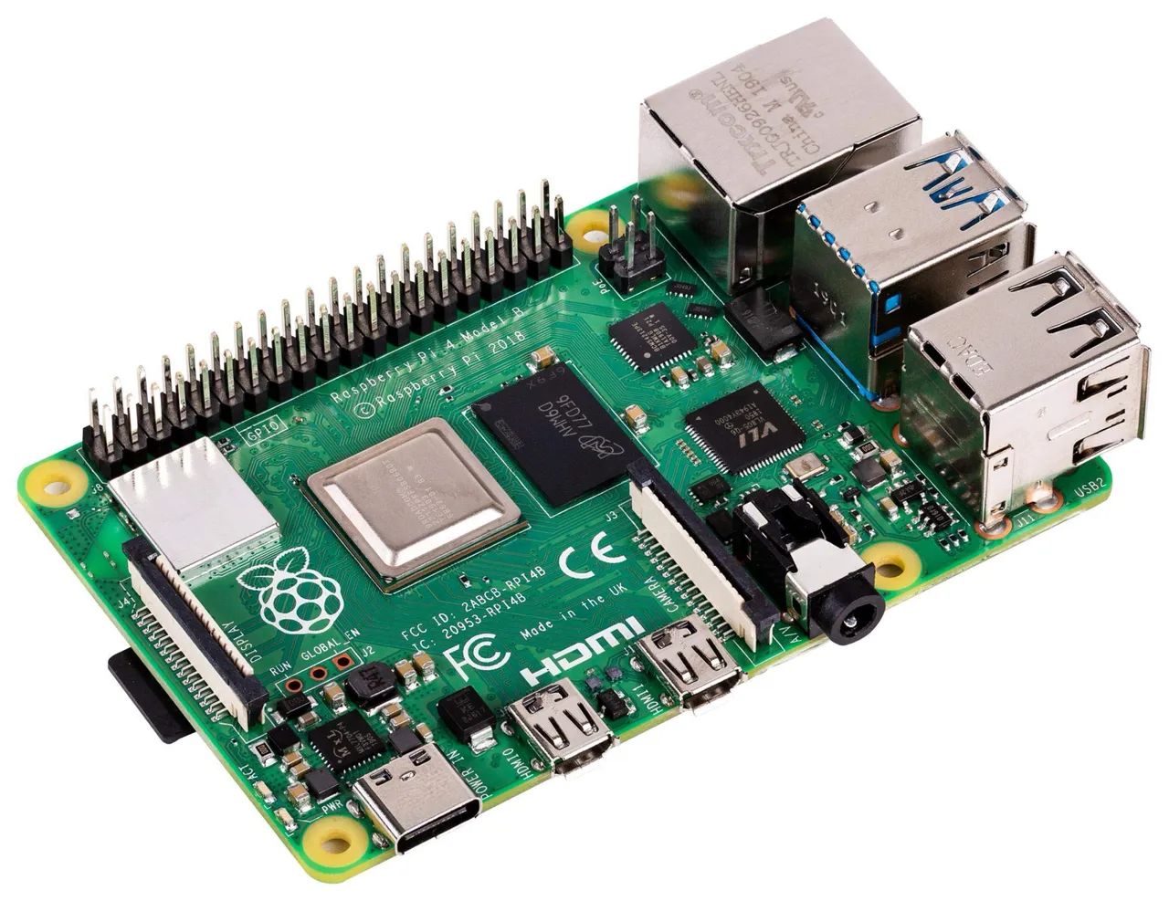 Raspberry Pi 4 Computer Model B 4 Gb RAM64319033111683120
