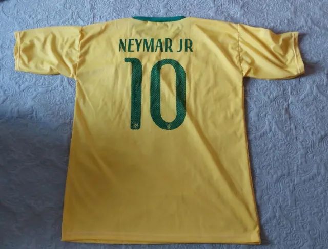 Camisa Brasil Neymar Jr 10 -  Tamanho M - Sem Marca - Seleção - Foto 2