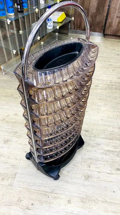 Expositor de esmalte em acrílico para organização