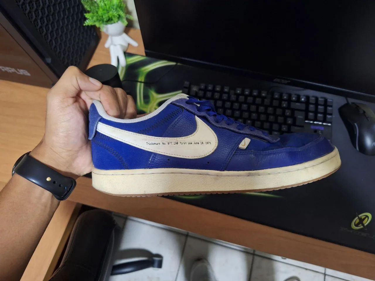 Tênis Azul Nike Original  - Foto 2